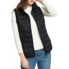 image:imageAlpine Swiss Jodie Womens Puffer Vest Down Alternate Insulated Vest Jacket Packable Layering Outerwear Windproof Zip PocketsBlack