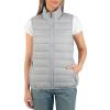 image:imageAlpine Swiss Jodie Womens Puffer Vest Down Alternate Insulated Vest Jacket Packable Layering Outerwear Windproof Zip PocketsGray