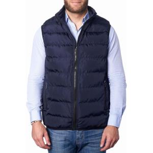 Alpine Swiss Asher Mens Lightweight Down Alternative Vest(Navy)