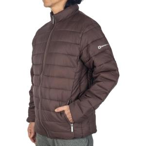 Alpine Swiss Niko Mens Puffer Jacket Down Alternate Insulated Coat Packable Water-Resistant Windproof Outerwear Zip Pockets(Brown)