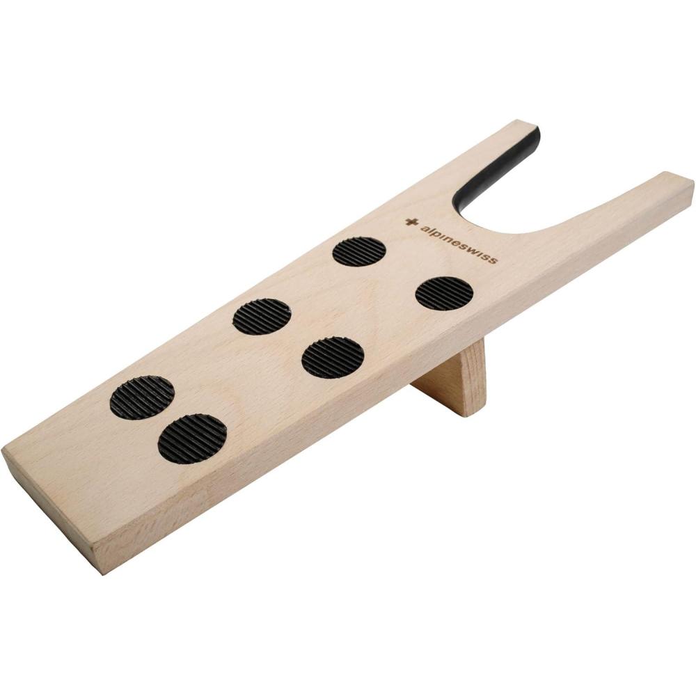 image:imageAlpine Swiss Wooden Boot Jack Anti Slip Shoe Remover Boot Puller Shoe HelperWood