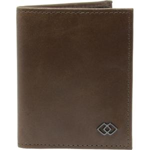 Alpine Swiss Mens RFID Wallet Slim Minimalist Card Case Genuine Leather Front Pocket Wallet for Business or Credit Cards Black(Brownstone)
