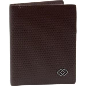 Alpine Swiss Mens RFID Wallet Slim Minimalist Card Case Genuine Leather Front Pocket Wallet for Business or Credit Cards Black(Cordoba Brown)