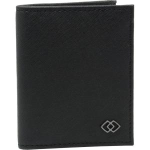 Alpine Swiss Mens RFID Wallet Slim Minimalist Card Case Genuine Leather Front Pocket Wallet for Business or Credit Cards Black(Crosshatch Black)
