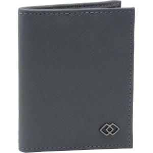 Alpine Swiss Mens RFID Wallet Slim Minimalist Card Case Genuine Leather Front Pocket Wallet for Business or Credit Cards Black(Crosshatch Gray)