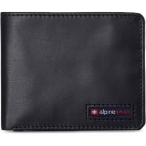 Alpine Swiss Men’s(Glossy Nappa Black)