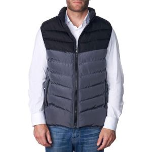 Alpine Swiss Brock Mens Lightweight Water-Resistant Down Puffer Vest(Gray)