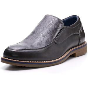 Alpine Swiss Carter Mens Slip On Loafers Snakeskin Dress Shoes(Grey)